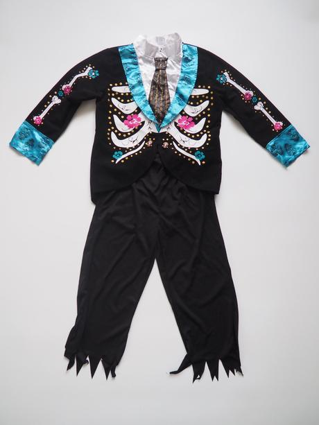 Kostým kostlivec vel 128, 