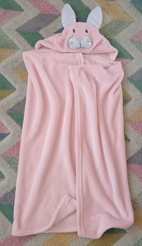 Dětská osuška zajíček s kapucí -velikost uni, 