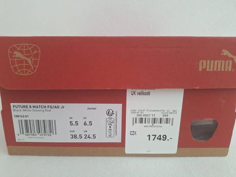 Kopačky puma, puma,38