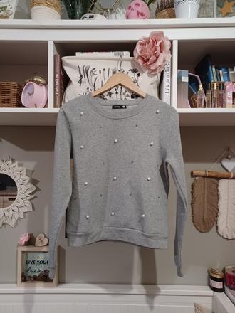 Mikina s perličkami, sinsay,164