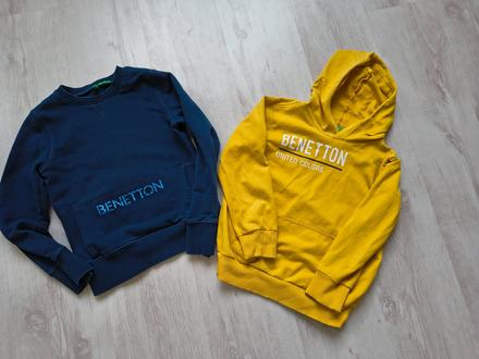 Mikiny benetton , velikost 7/8let, benetton,134