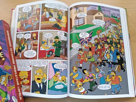Komiks simpsonovi futurama (velká kniha+desky),