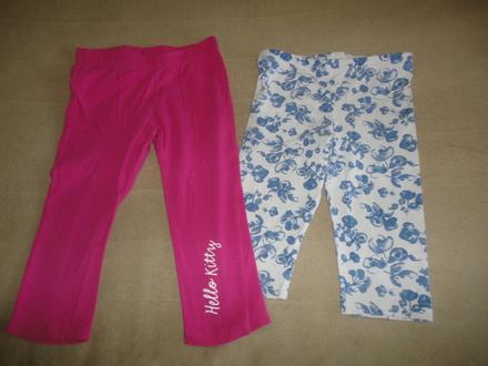 7/8 legíny licence sanrio, vel. 110/116+1 zdarma, 110