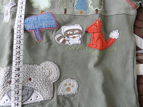 Triko dlouhý rukáv les, tu,98