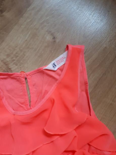 Tutu volánkové tričko, h&m,140