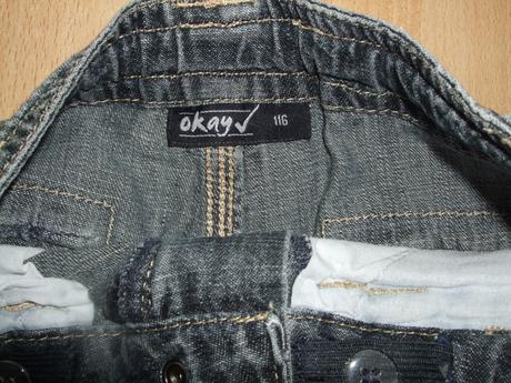 Džínsové kraťasy, okay,116