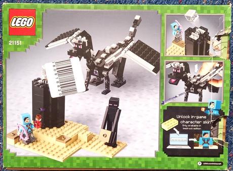 Lego minecraft 21151 - the end battle.,