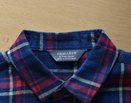 Košile vel. 6 - 7 let, primark,122