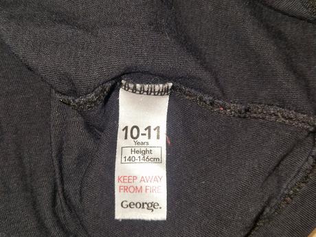 Tričko s dl. černé, 140