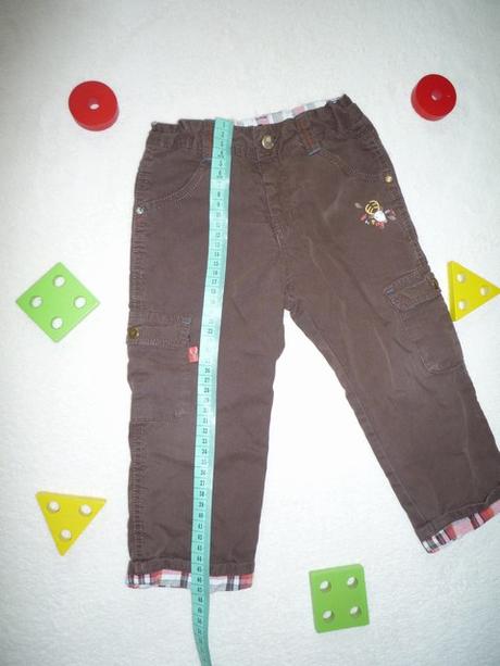 Bavlněné vyteplené kalhoty s jelenem, sergent major,86