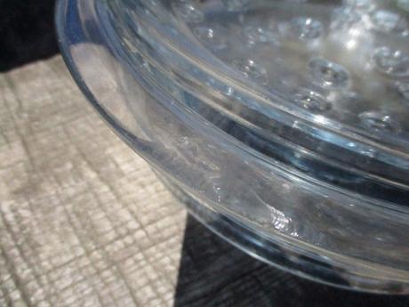 Skleněné parní nástavce s poklicí set 4ks, 