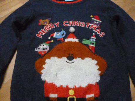 Vánoční svetr vel.4-6, 110