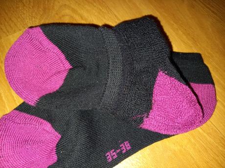 2x teplé froté ponožky 35-38, 36