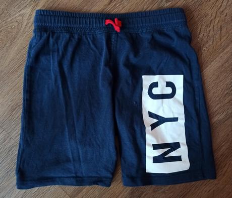 Bavlněné kraťasy hm nyc, h&m,128