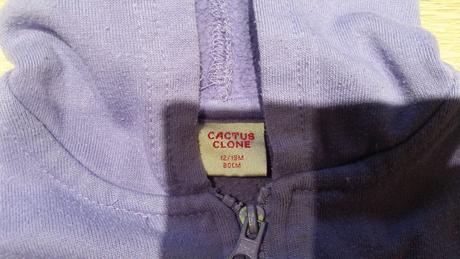 Dívčí mikina, cactus clone,80
