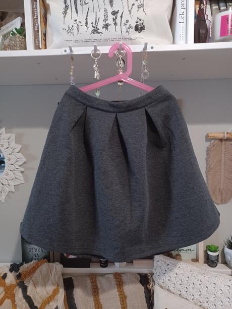 Šedá sukně 158/164 / xs, gate,158