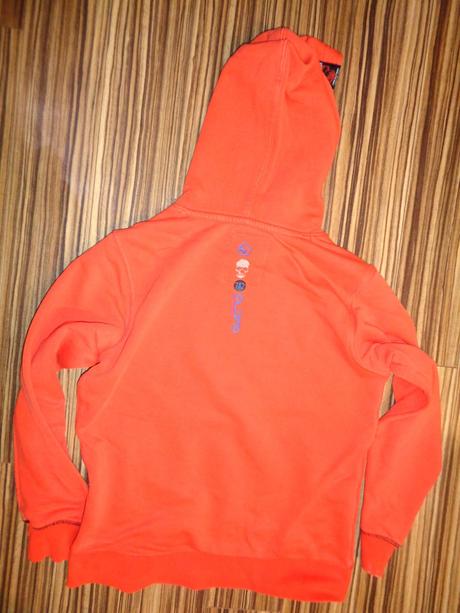 Luxusní oranžová mikina pro skejťáky 158/164, c&a,158