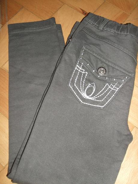 Bavlněné skinny kalhoty zn. b.p.c., bonprix,110