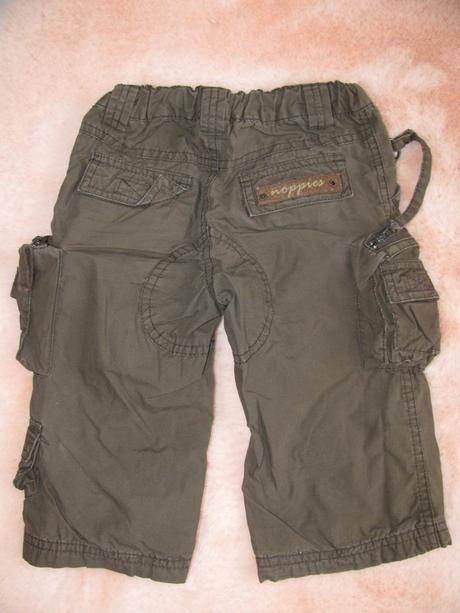 Frajerské khaki kalhoty,vyteplené.-noppies baby, 80