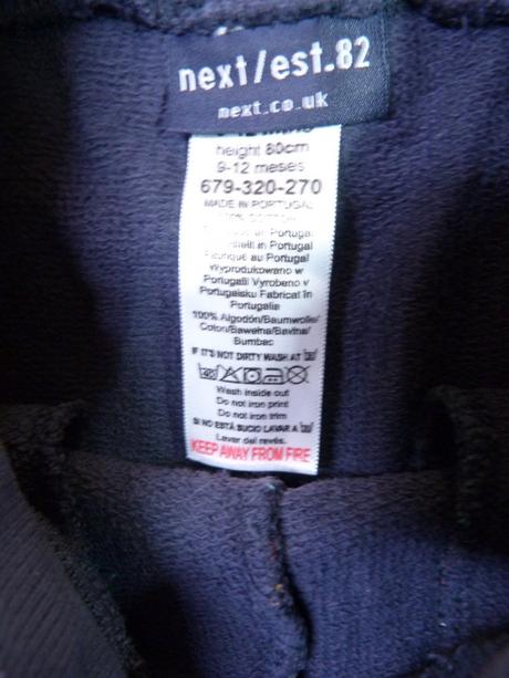 Tepláčky s auty vel.80, next,80