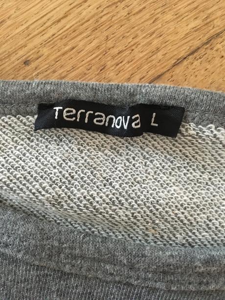 Dámský dírkovaný crop top vel. l, terranova,l