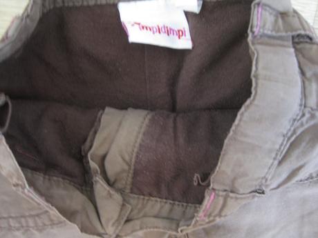 Podšité kalhoty + čepička, dopodopo,92