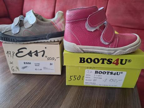 Celoroční dětské boty dívčí 27 a 30, essi,27 / 30