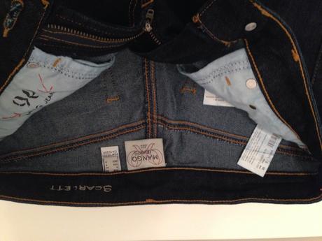 Rifle mango, vel.36 a botky replay bílozlaté 36, 36