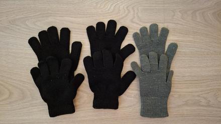 Prstové rukavice 3x, kik,134