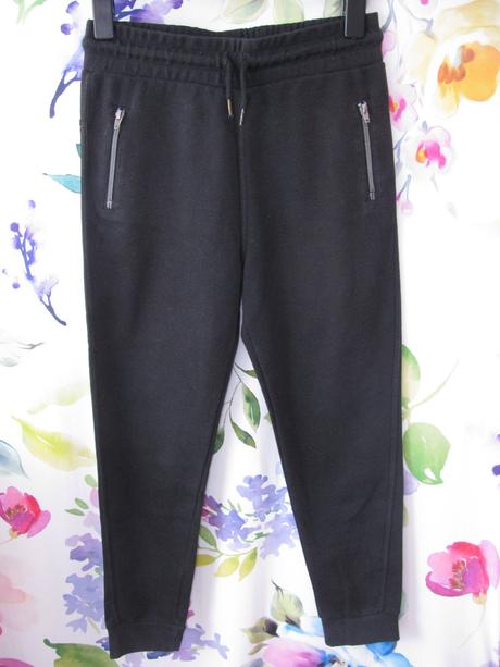 Chlapecké černé bavlněné tepláky, f&f,158