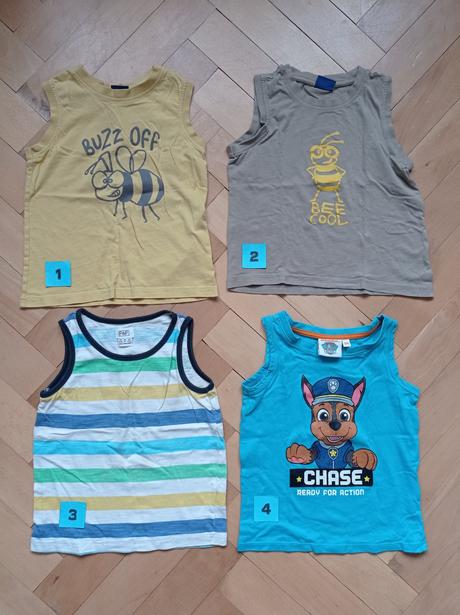 Tílko 98/104 - tlapková patrola, nickelodeon,98