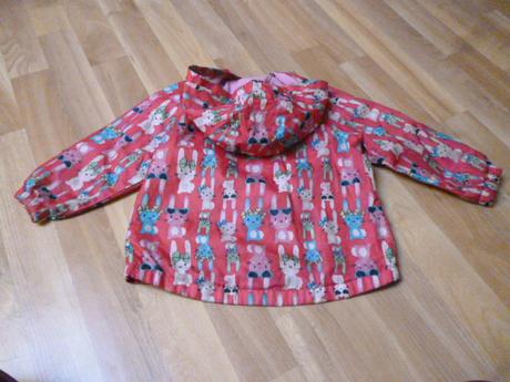 Šustáková bunda zajíčci vel. 2-3, mini boden,98