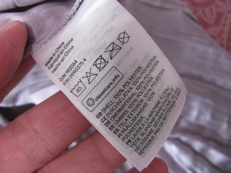 Letní lila maxi sukně s krčkovým efektem, h&m,s