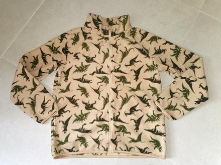 Fleecová mikina, h&m,140