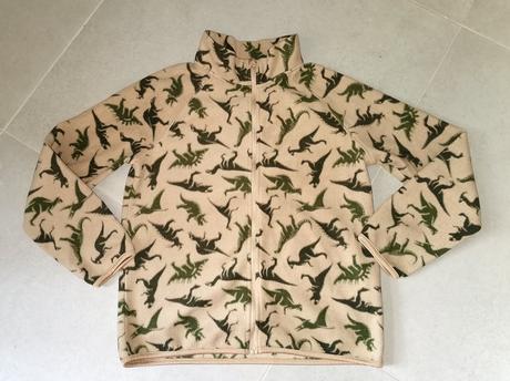 Fleecová mikina, h&m,140