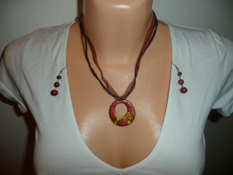 Set řetízek - náhrdelník + náušnice,