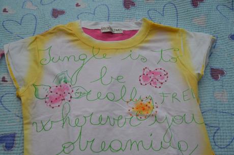 134 140 tričko s korálky, 134