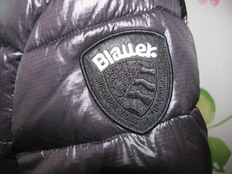 Zimní černá bunda s kapucí blauer.usa, l