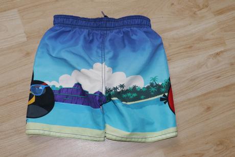 Angry birds sortky do vody 122/128 h&m, h&m,122