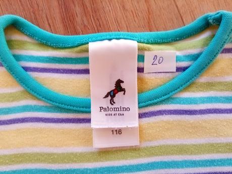 4 x tričko krátký rukáv, vel 116, c&a,116