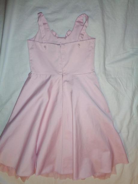 Luxusní slavnostní růžovofialkové šaty do nextu, next,110