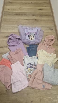 Balík oblečení 122/128, 122–134