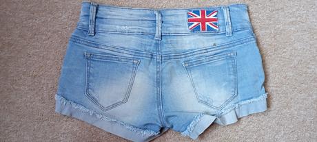 Rif šortky zn."simply chic" vel."s/36", denim,s