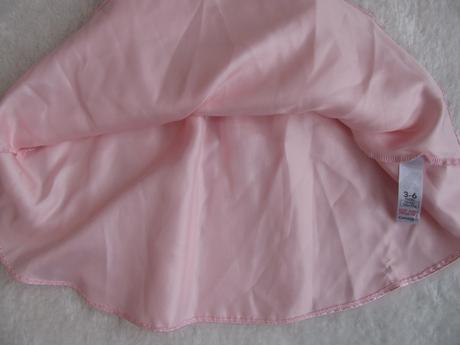 Sváteční tylové růžové šaty vel.3-6 měs., george,68