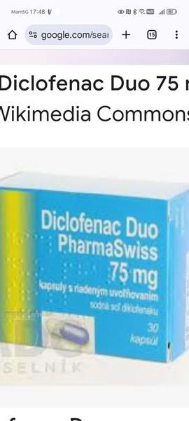 Mohu užít Diclofenac Duo na bolest zad?