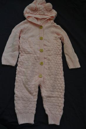Jarní pletený overal v.86-98, 86 / 92 / 98