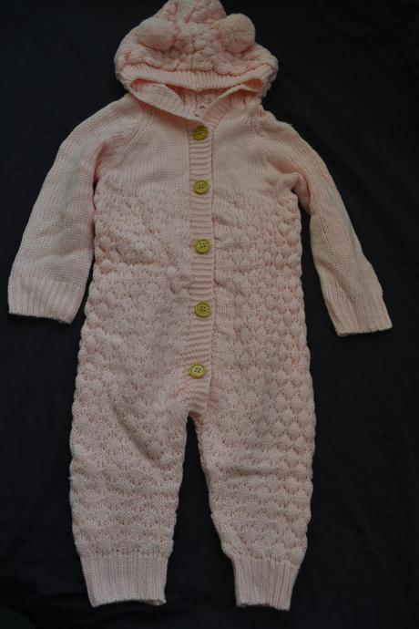 Jarní pletený overal v.86-98, 86 / 92 / 98
