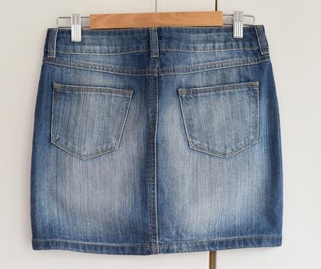 Džínová sukně vel. 36 / uk 8, f&f,36