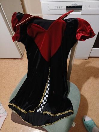 Kostým pro dospělé-srdcová dáma,