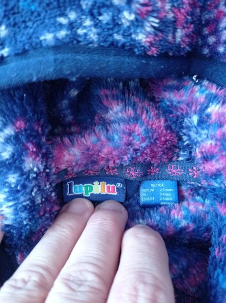 Mikina chlupatka lupilu 98/104, lupilu,98